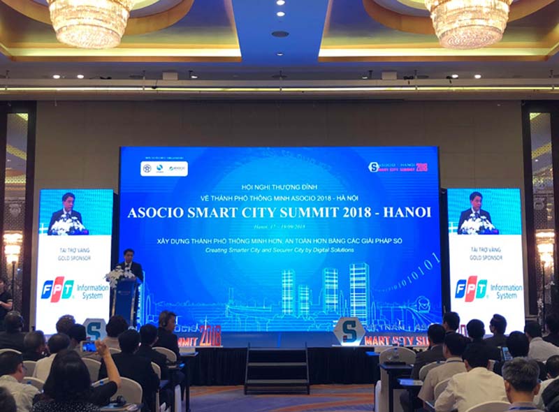 Hội nghị Thượng đỉnh về TP thông minh ASOCIO 2018- Hà Nội