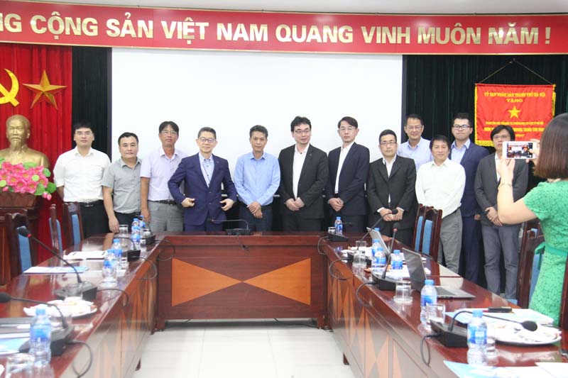 Trung tâm xúc tiến Đầu tư, Thương mại, Du lịch thành phố Hà Nội (HPA) đã tiếp và làm việc với đại diện Công ty cổ phần Sharp (Nhật Bản) tại Trụ sở của Trung tâm - Số 10 Trịnh Hoài Đức.