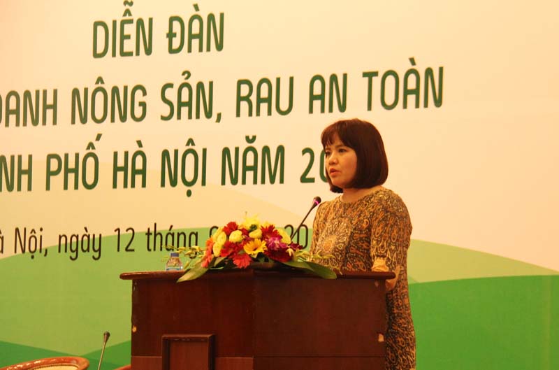 Diễn đàn kinh doanh nông sản, rau an toàn thành phố Hà Nội năm 2018