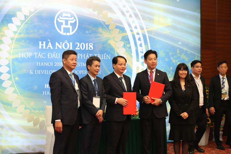 Nhiều thỏa thuận hợp tác đã được ký kết trong Hội nghị "Hà Nội 2018 hợp tác đầu tư và phát triển"