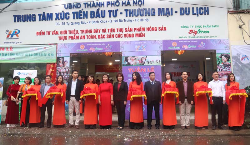 Tuần lễ quảng bá, kết nối tiêu thụ nông sản an toàn các tỉnh Lài Cai, Yên Bái và Điện Biên năm 2018