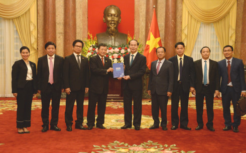 Chủ tịch nước làm việc với lãnh đạo Hội đồng Tư vấn Kinh doanh APEC