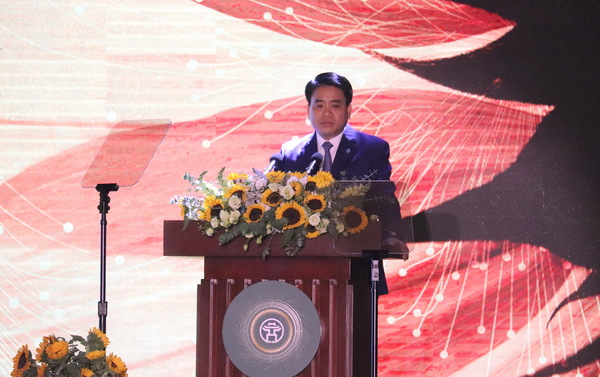Bài phát biểu của Chủ tịch UBND Thành phố tại Hội nghị "Hà Nội 2018 - Hợp tác Đầu tư và Phát triển"