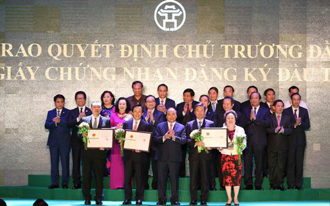 Hà Nội: Loạt dự án BĐS lớn của BRG, Vingroup, Him Lam… chính thức được trao giấy chứng nhận đầu tư