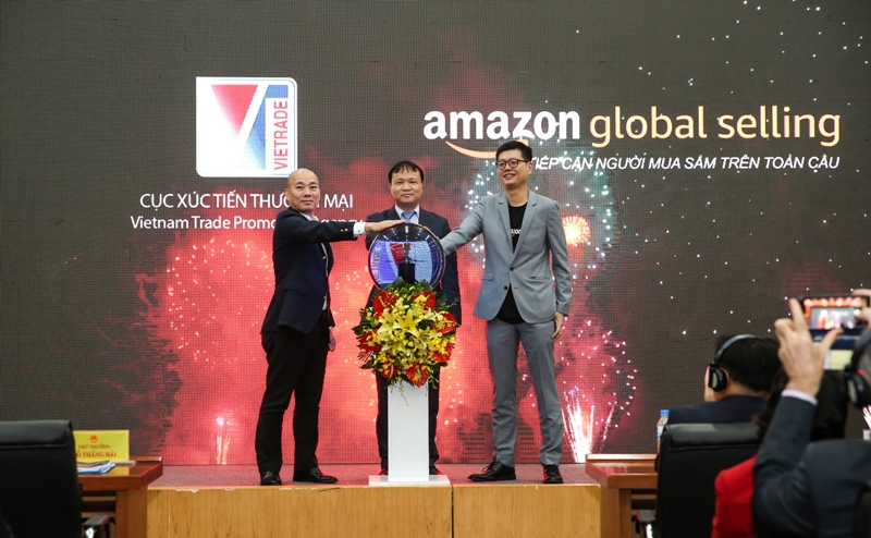 “Bắt tay” Amazon thúc đẩy xuất khẩu qua thương mại điện tử