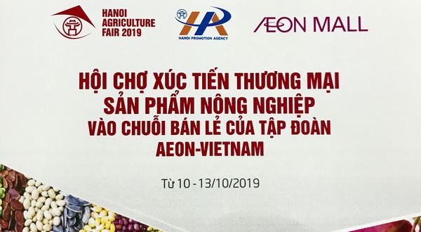 Hội chợ xúc tiến thương mại sản phẩm OCOP vào chuỗi bán lẻ của Tập đoàn AEON – VIETNAM