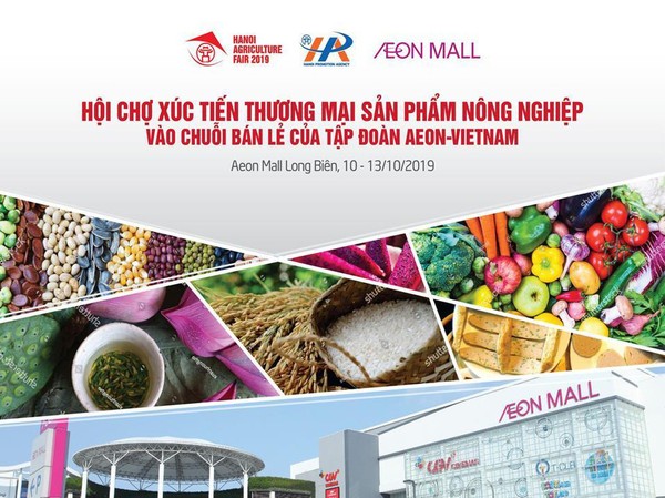 Hội chợ xúc tiến sản phẩm nông nghiệp tại AEON Việt Nam: Sẽ kết hợp hội thảo hữu ích cho doanh nghiệp