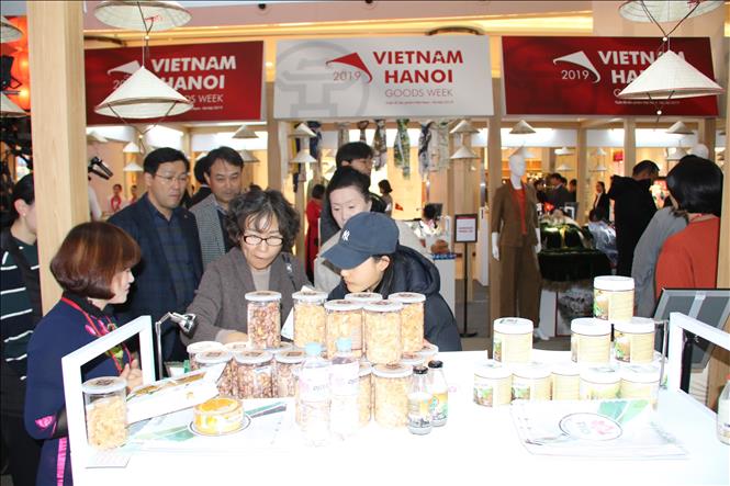 Sôi động 'Tuần lễ Sản phẩm Việt Nam - Hà Nội 2019' tại Hàn Quốc