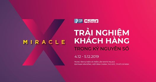 Mời tham gia VSMCamp & CSMOSummit 2019  - Trải nghiệm khách hàng trong kỷ nguyên số