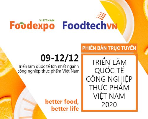 Thư mời tham dự Triển lãm Trực tuyến Quốc tế Công nghiệp Thực phẩm Việt Nam 2020