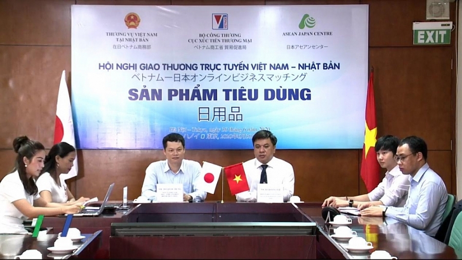 Giao thương trực tuyến doanh nghiệp Việt Nam - Nhật Bản: Thêm cơ hội cho hàng Việt xuất khẩu