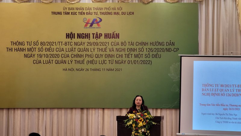 Tập huấn trao đổi, giải đáp thắc mắc của Doanh nghiệp về các thủ tục thuế quan theo Thông tư 80/2021/TT-BTC