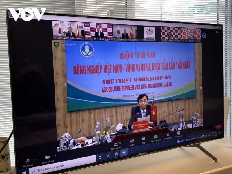 Việt Nam và Kyushu (Nhật Bản) thúc đẩy hợp tác trong lĩnh vực nông nghiệp