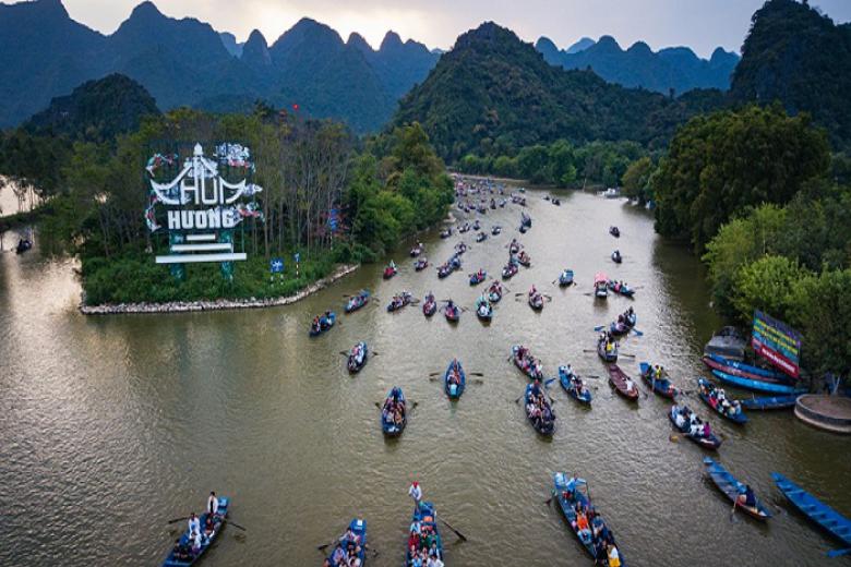 Chùa Hương chỉ mở cửa đón khách khi đã bảo đảm các điều kiện phòng dịch