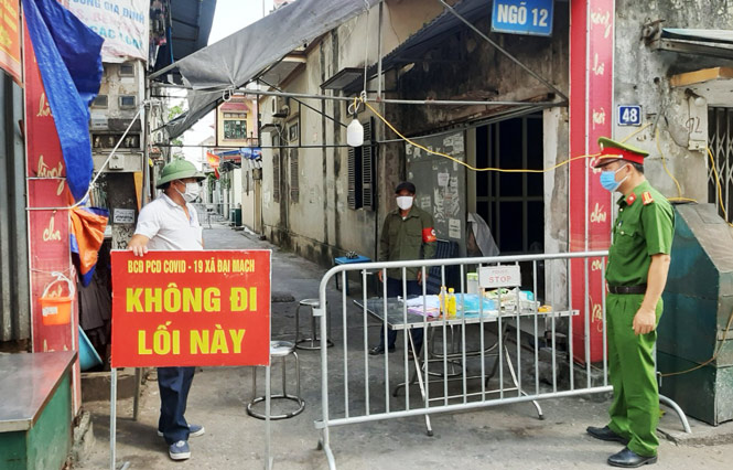 Từ 18h ngày 7-7: Hà Nội áp dụng các biện pháp phòng, chống dịch bắt buộc đối với người đến từ các vùng dịch