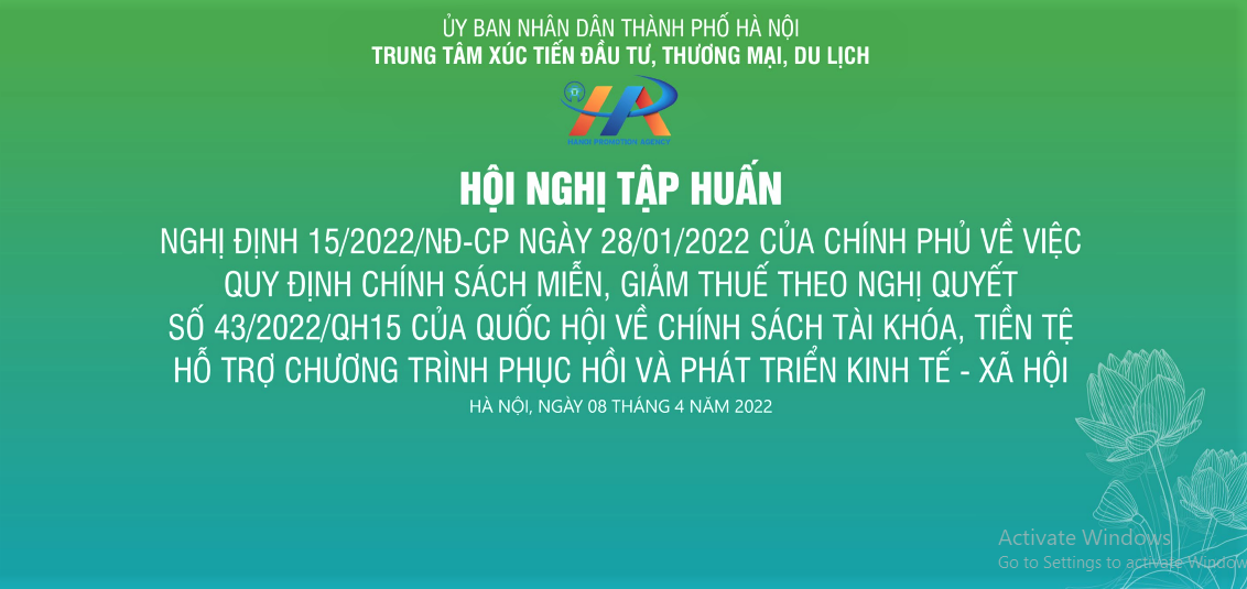 HPA chuẩn bị tổ chức Hội nghị tập huấn Nghị định 15/2022/NĐ-CP ngày  28/01/2022 của Chính Phủ