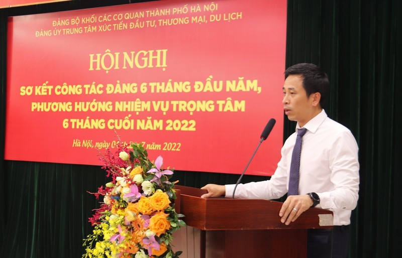 Hội nghị Sơ kết công tác Đảng 6 tháng đầu năm 2022