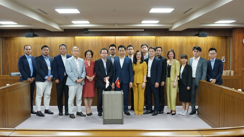 Đoàn công tác thành phố Hà Nội làm việc với Phòng Công thương Kyushu & Fukuoka và Cục Kinh tế Kyushu Nhật Bản